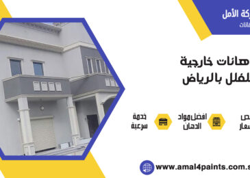 دهانات خارجية للفلل بالرياض